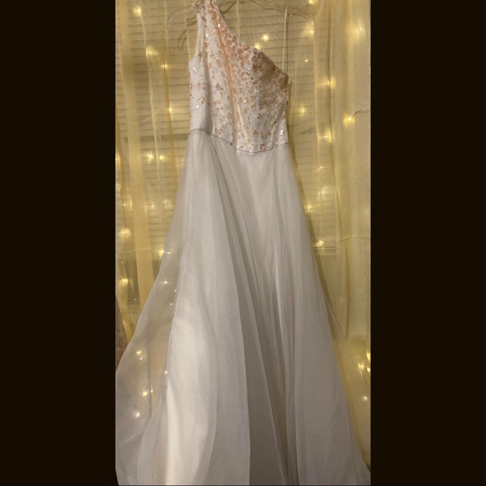 womens white prom dress